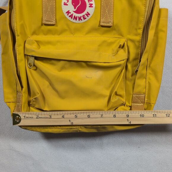 Fjallraven Kanken Classic Backpack Mustard Yellow School Book Travel Bag 23510 - Picture 6 of 9